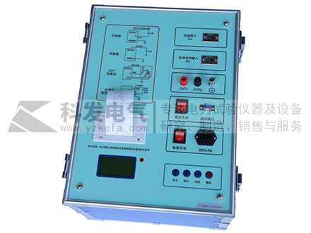 KF-6208變頻抗干擾介質(zhì)損耗測試儀